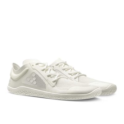 Vivobarefoot Women's Primus Lite III Vegan Shoes - White USA [AJT941705]